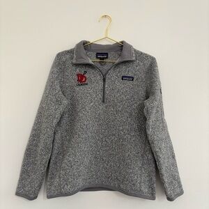 Patagonia Better Sweater 1/4 Zip Women’s Size M Hiking Outdoors Travel